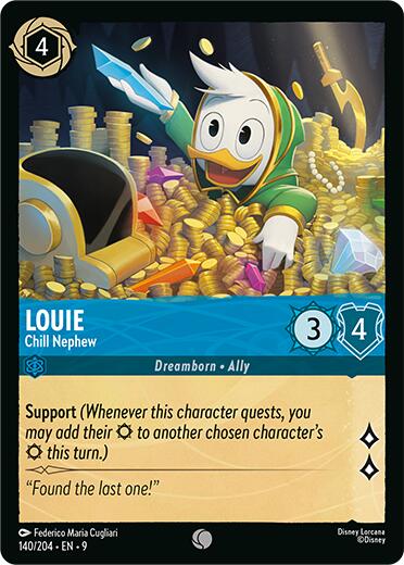 Louie - Chill Nephew (140/204) [Fabled] | Infinity Cards & Collectibles