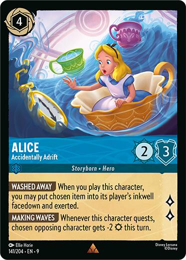 Alice - Accidentally Adrift (141/204) [Fabled] | Infinity Cards & Collectibles