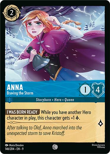 Anna - Braving the Storm (146/204) [Fabled] | Infinity Cards & Collectibles