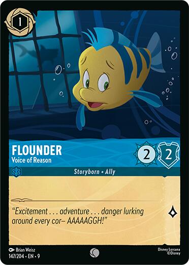 Flounder - Voice of Reason (147/204) [Fabled] | Infinity Cards & Collectibles
