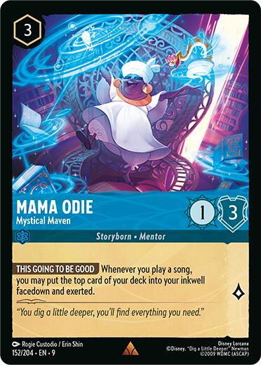 Mama Odie - Mystical Maven (152/204) [Fabled] | Infinity Cards & Collectibles