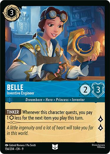 Belle - Inventive Engineer (156/204) [Fabled] | Infinity Cards & Collectibles