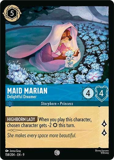 Maid Marian - Delightful Dreamer (158/204) [Fabled] | Infinity Cards & Collectibles