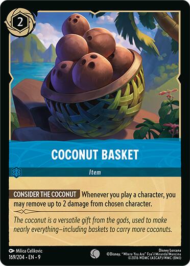 Coconut Basket (169/204) [Fabled] | Infinity Cards & Collectibles