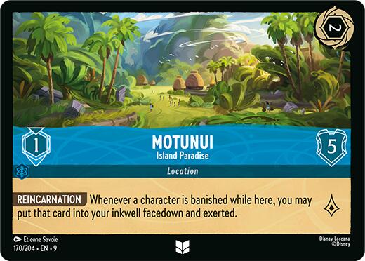 Motunui - Island Paradise (170/204) [Fabled] | Infinity Cards & Collectibles