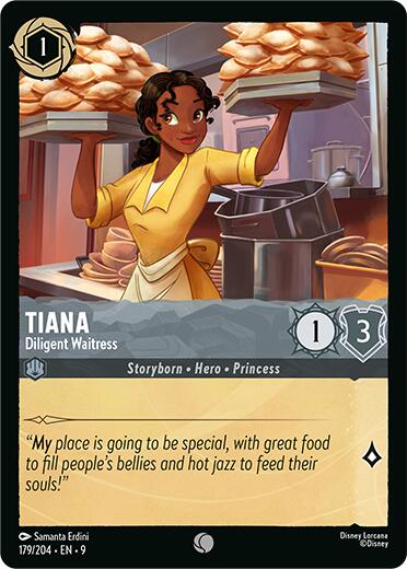 Tiana - Diligent Waitress (179/204) [Fabled] | Infinity Cards & Collectibles