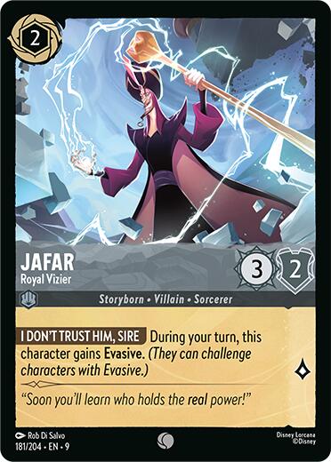 Jafar - Royal Vizier (181/204) [Fabled] | Infinity Cards & Collectibles