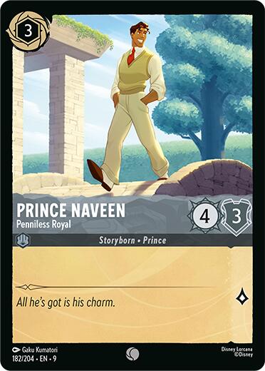 Prince Naveen - Penniless Royal (182/204) [Fabled] | Infinity Cards & Collectibles