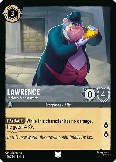 Lawrence - Jealous Manservant (187/204) [Fabled] | Infinity Cards & Collectibles