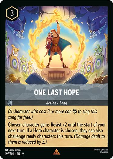 One Last Hope (197/204) [Fabled] | Infinity Cards & Collectibles