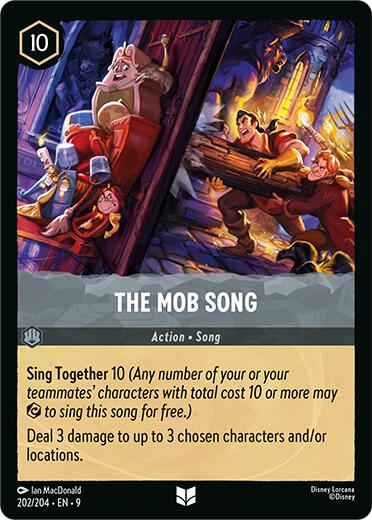 The Mob Song (202/204) [Fabled] | Infinity Cards & Collectibles