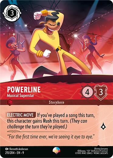 Powerline - Musical Superstar (Epic) (215/204) [Fabled] | Infinity Cards & Collectibles
