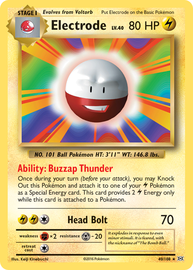 Electrode (40/108) [XY: Evolutions] | Infinity Cards & Collectibles