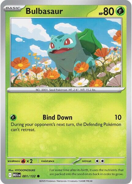 Bulbasaur (001/132) [Mega Evolution: Base Set] | Infinity Cards & Collectibles