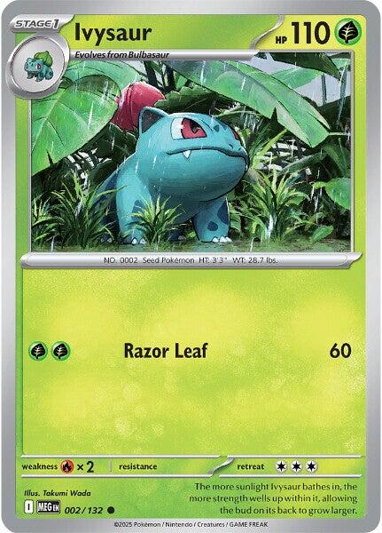 Ivysaur (002/132) [Mega Evolution: Base Set] | Infinity Cards & Collectibles