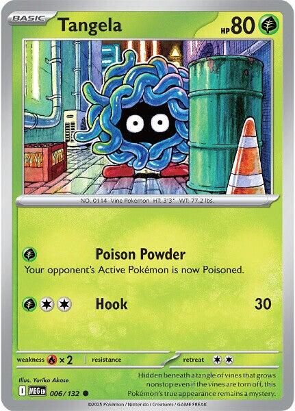 Tangela (006/132) [Mega Evolution: Base Set] | Infinity Cards & Collectibles