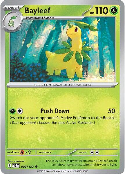 Bayleef (009/132) [Mega Evolution: Base Set] | Infinity Cards & Collectibles