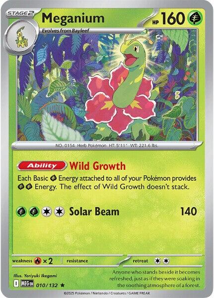 Meganium (010/132) [Mega Evolution: Base Set] | Infinity Cards & Collectibles