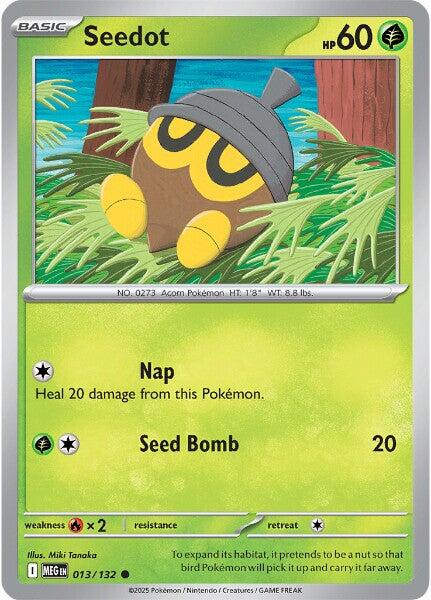 Seedot (013/132) [Mega Evolution: Base Set] | Infinity Cards & Collectibles