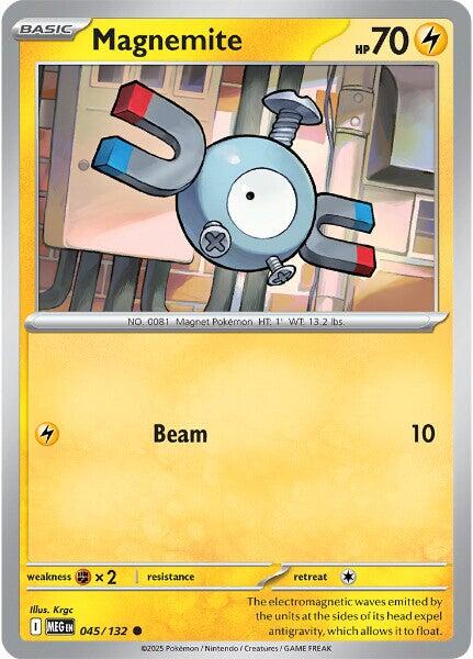 Magnemite (045/132) [Mega Evolution: Base Set] | Infinity Cards & Collectibles