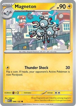 Magneton (046/132) [Mega Evolution: Base Set]