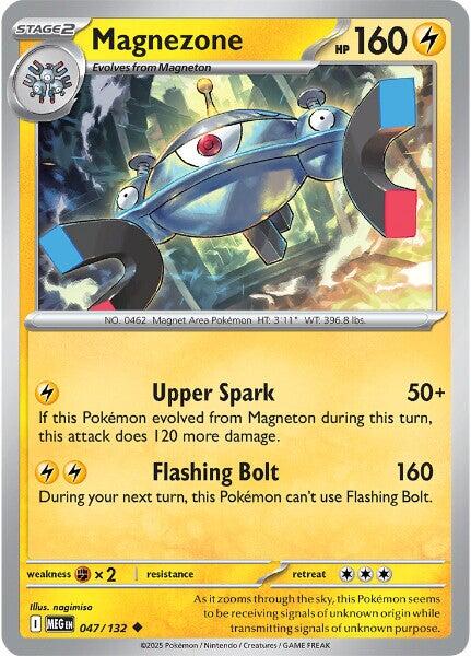 Magnezone (047/132) [Mega Evolution: Base Set] | Infinity Cards & Collectibles