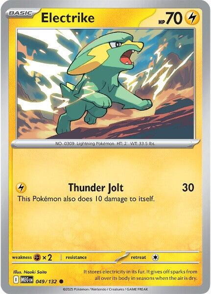Electrike (049/132) [Mega Evolution: Base Set] | Infinity Cards & Collectibles