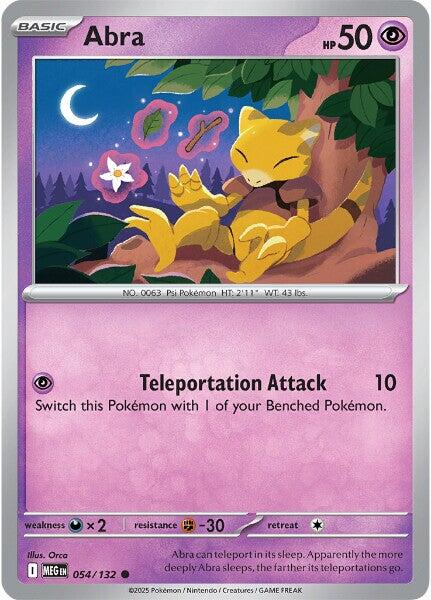 Abra (054/132) [Mega Evolution: Base Set] | Infinity Cards & Collectibles