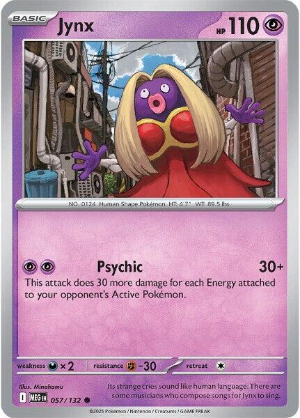 Jynx (057/132) [Mega Evolution: Base Set] | Infinity Cards & Collectibles