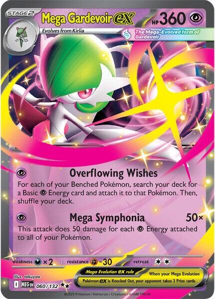 Mega Gardevoir ex (060/132) [Mega Evolution: Base Set] | Infinity Cards & Collectibles