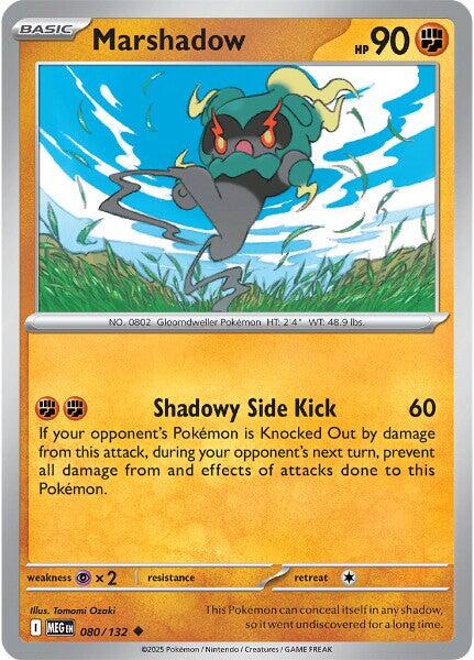 Marshadow (080/132) [Mega Evolutions: Base Set] | Infinity Cards & Collectibles