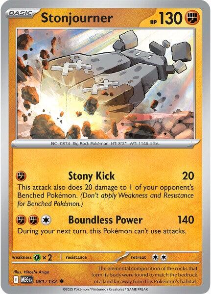 Stonjourner (081/132) [Mega Evolution: Base Set] | Infinity Cards & Collectibles