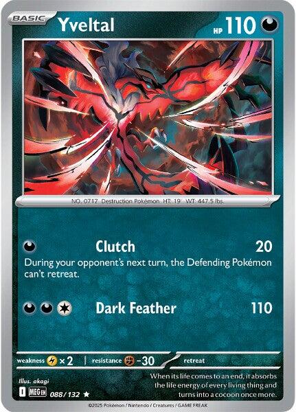 Yveltal (088/132) [Mega Evolution: Base Set] | Infinity Cards & Collectibles
