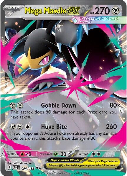 Mega Mawile ex (094/132) [Mega Evolution: Base Set] | Infinity Cards & Collectibles