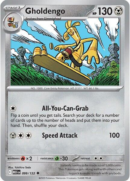 Gholdengo (099/132) [Mega Evolution: Base Set] | Infinity Cards & Collectibles