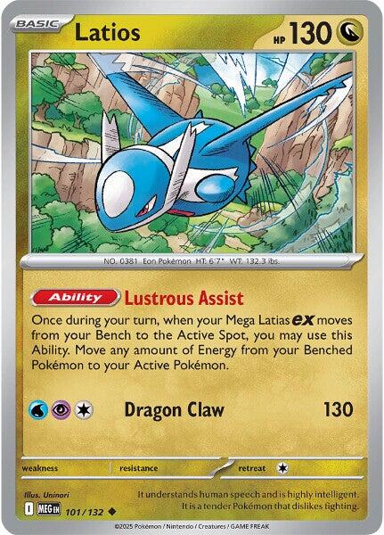 Latios (101/132) [Mega Evolution: Base Set] | Infinity Cards & Collectibles