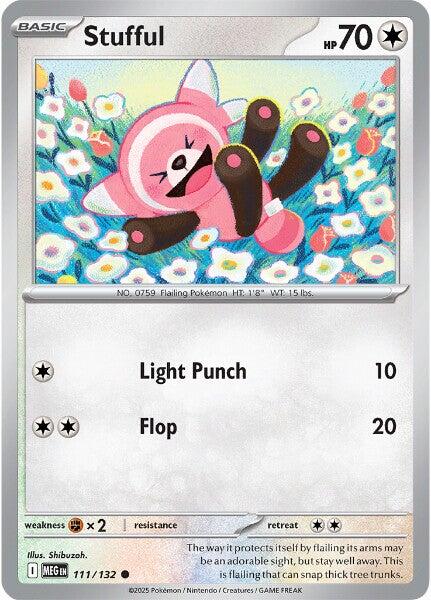 Stufful (111/132) [Mega Evolution: Base Set] | Infinity Cards & Collectibles