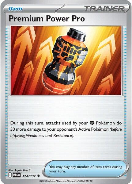 Premium Power Pro (124/132) [Mega Evolution: Base Set] | Infinity Cards & Collectibles