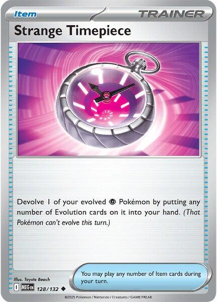 Strange Timepiece (128/132) [Mega Evolution: Base Set] | Infinity Cards & Collectibles