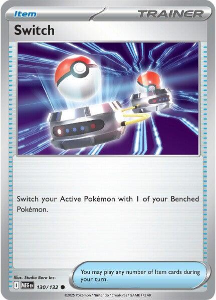 Switch (130/132) [Mega Evolution: Base Set] | Infinity Cards & Collectibles