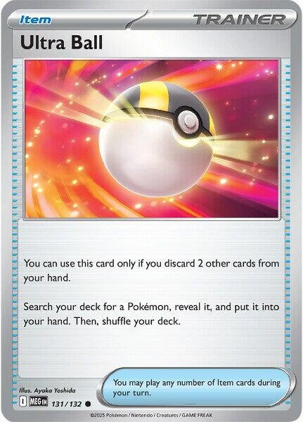 Ultra Ball (131/132) [Mega Evolutions: Base Set] | Infinity Cards & Collectibles