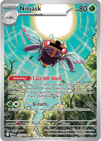 Ninjask (137/132) [Mega Evolution: Base Set] | Infinity Cards & Collectibles