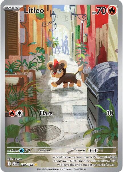 Litleo (139/132) [Mega Evolutions: Base Set] | Infinity Cards & Collectibles