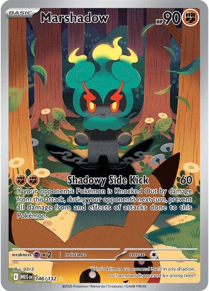 Marshadow (146/132) [Mega Evolution: Base Set] | Infinity Cards & Collectibles