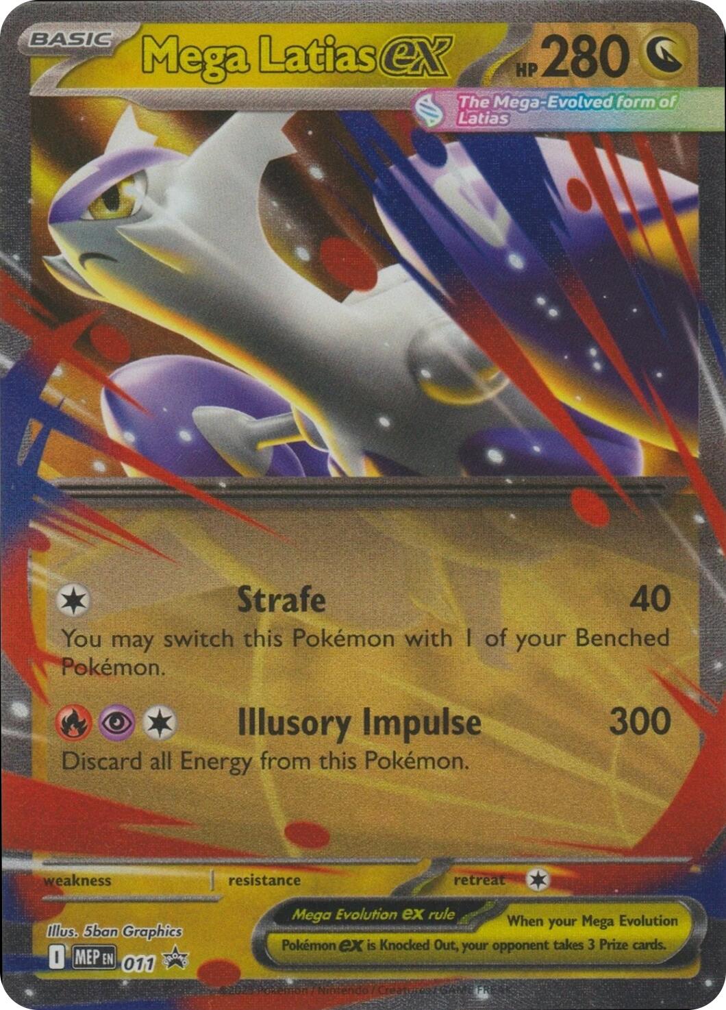 Mega Latias ex (011) [Mega Evolution Promo] | Infinity Cards & Collectibles