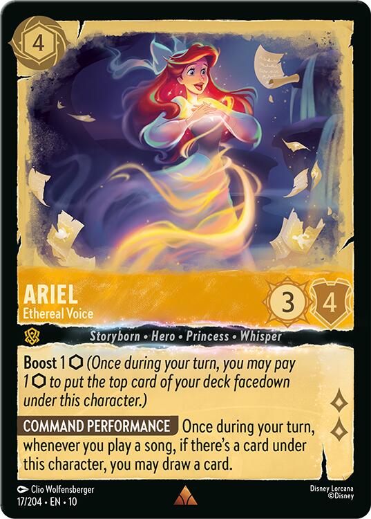 Ariel - Ethereal Voice (17/204) [Whispers in the Well] | Infinity Cards & Collectibles