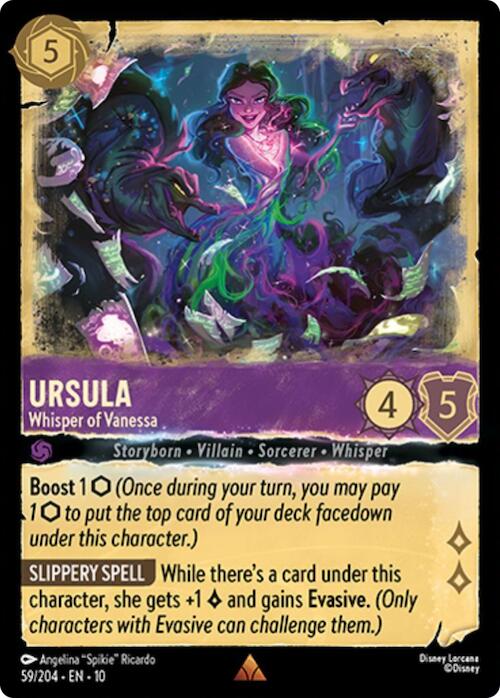 Ursula - Whisper of Vanessa (59/204) [Whispers in the Well] | Infinity Cards & Collectibles
