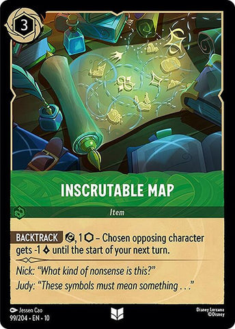 Inscrutable Map (99/204) [Whispers in the Well]