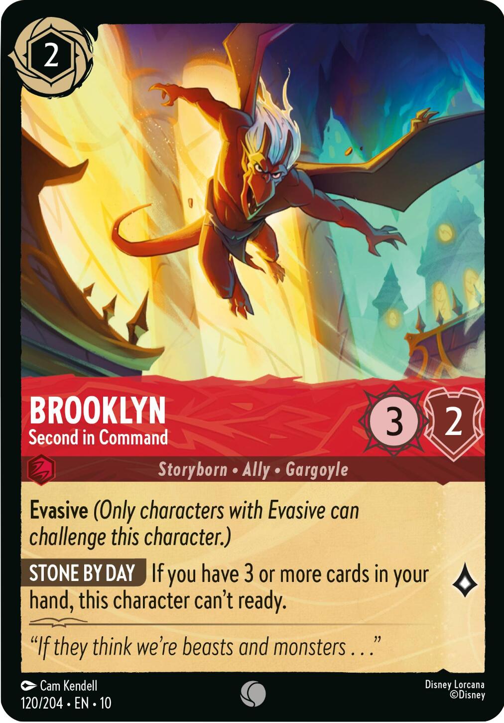 Brooklyn - Second in Command (120/204) [Whispers in the Well] | Infinity Cards & Collectibles