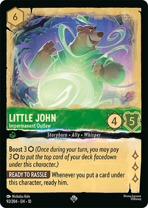 Little John - Impermanent Outlaw (92/204) [Whispers in the Well] | Infinity Cards & Collectibles
